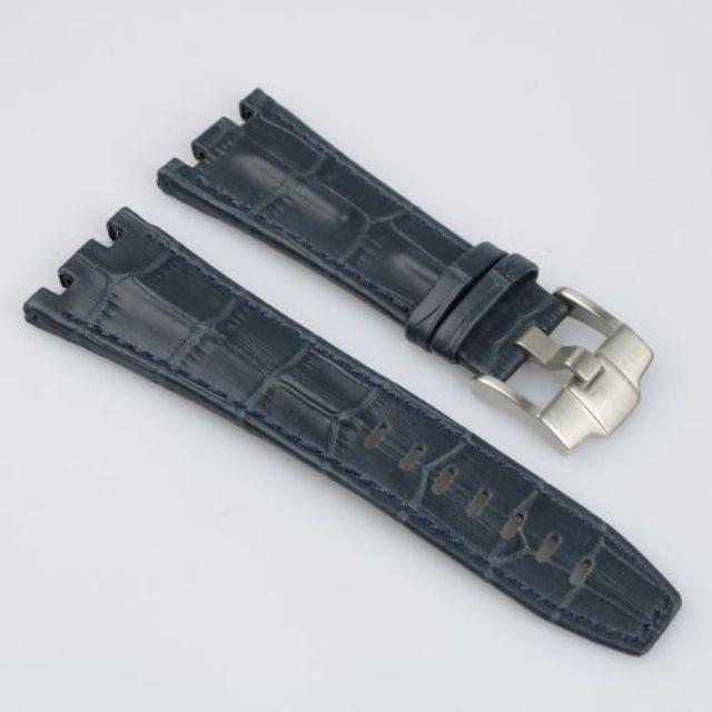 AP オーデマピゲ用 28mm 本革レザーベルト For Audemars Piguet AP オーデマピゲ用 28mm 本革レザーベルト For Audemars Piguet