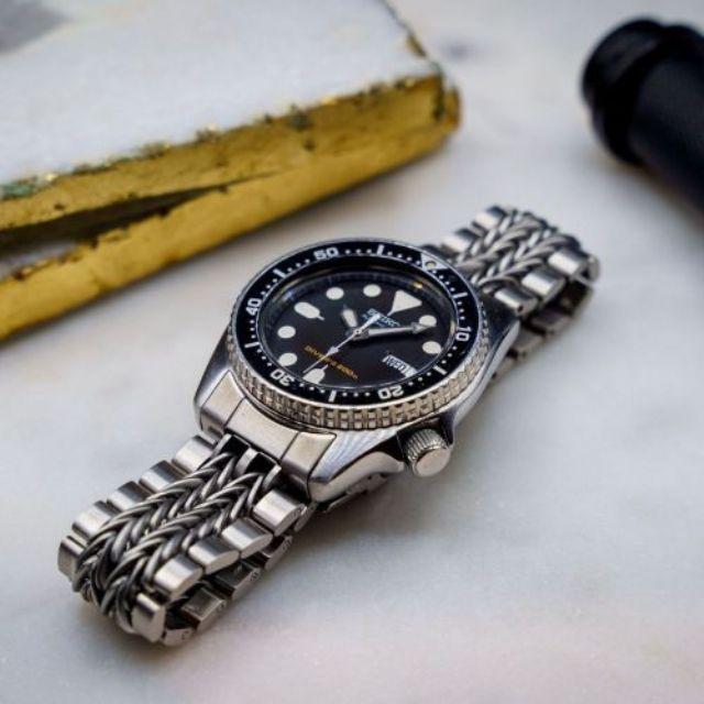 セイコー SKX013 ダイバー用 20mm 18mm ステンレス スチール セイコー SKX013 ダイバー用 20mm 18mm ステンレス スチール
