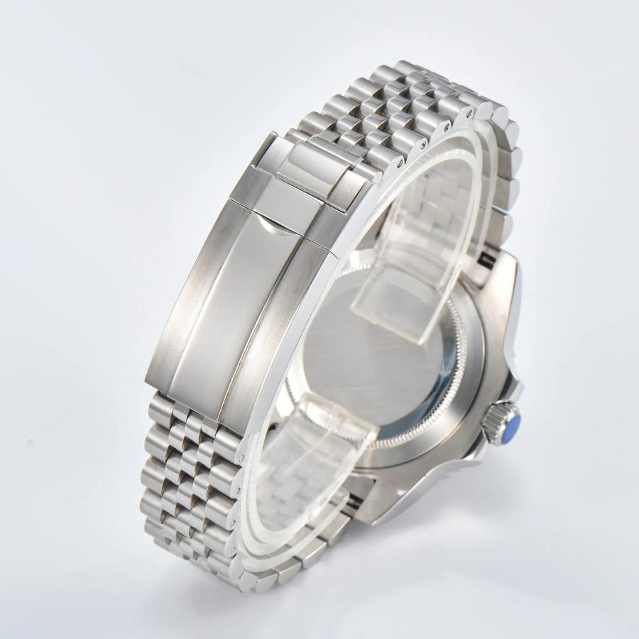 メンズ MOD ウォッチ オリジナルカスタム 自動巻き NH35A ノーロゴ GMT 