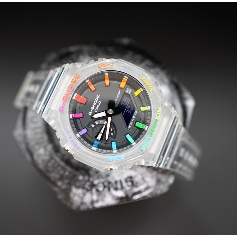 G-SHOCK カスタムします! G-shock Ga-2110 2100 レインボー G-SHOCK カスタムします! G-shock Ga-2110 2100 レインボー