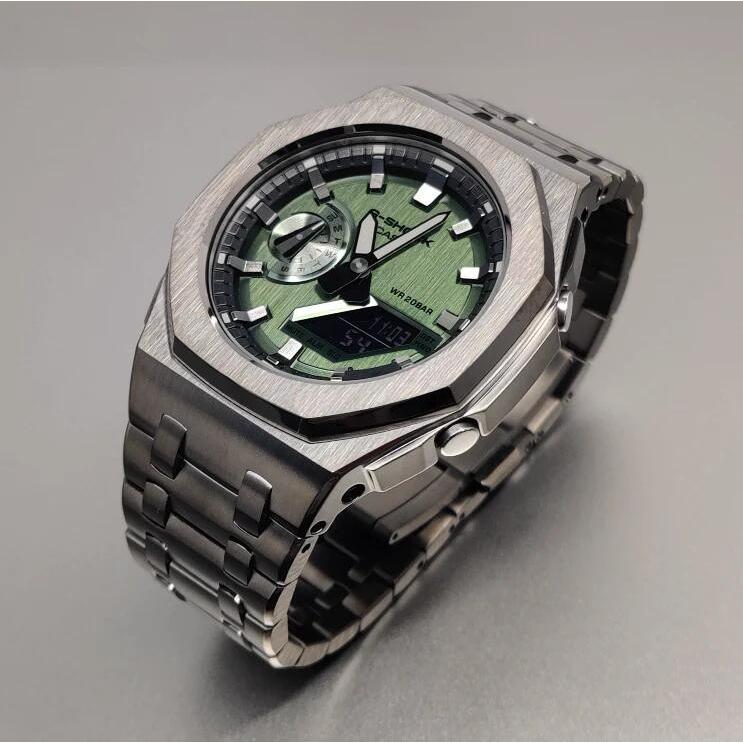 G-SHOCK G-shock GM-2100B-3A カシオーク カスタムケース G-SHOCK G-shock GM-2100B-3A カシオーク カスタムケース