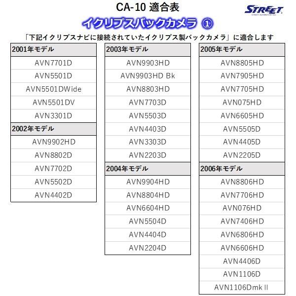 トヨタ純正 バックカメラ接続用 変圧ユニット まとめ買い ストリート CA-10 5本セット｜strasse-ec｜11