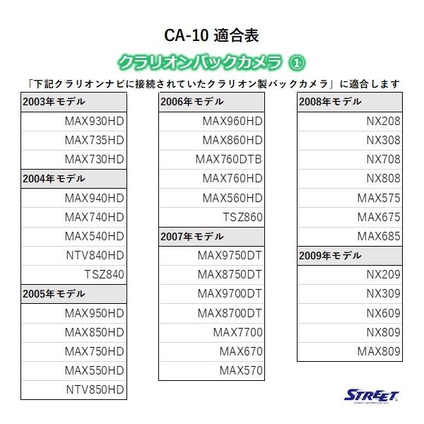 トヨタ純正 バックカメラ接続用 変圧ユニット ストリート CA-10｜strasse-ec｜10