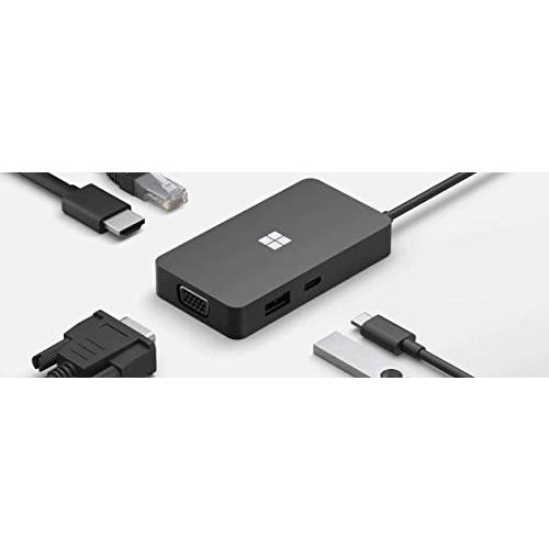 マイクロソフト USB-C トラベル ハブ SWV-00006 : ドッキングステーション 軽量 マルチUSB HDMI 有線LAN アクセサリ｜straw-osaka｜05