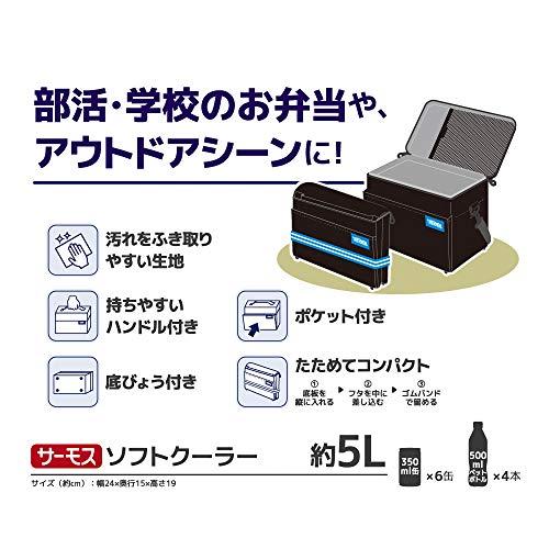 サーモス ソフトクーラー 5L ブルー REQ-005 BL｜straw-osaka｜04