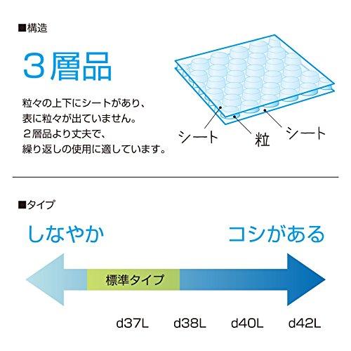 緩衝材 プチプチ 川上産業 d42L 三層品 幅600mm×全長42m ナチュラル(半透明)｜straw-osaka｜02