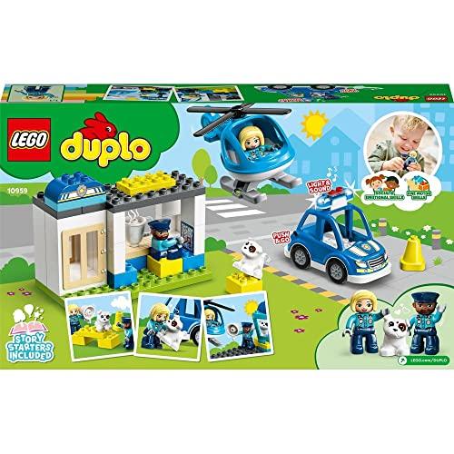 レゴ(LEGO) デュプロ デュプロのまち けいさつしょとヘリコプター 10959 おもちゃ ブロック プレゼント幼児 赤ちゃん 警察 けいさつ｜straw-osaka｜06