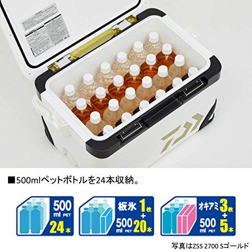 ダイワ(DAIWA) クーラーボックス プロバイザーHD GU2700 ブラック 釣り 27リットル ブラック 27リットル 発泡ウレタン cm