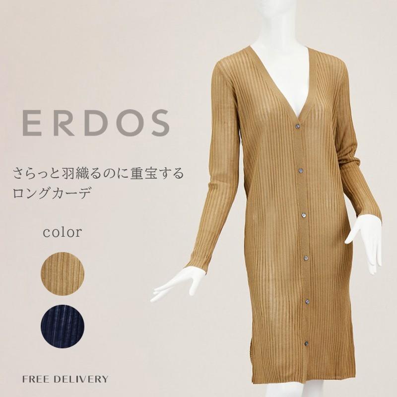 Erdos オルドス ロングカーディガン 上品 シンプル レディース 春 夏 秋 はおり 送料無料 Granclube Com Br