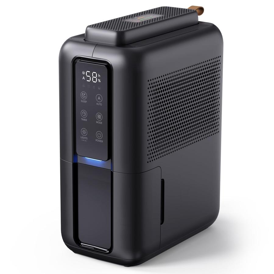 Boweer 除湿機 大容量3L 節電対策 2023新型 ブラック Amazon | Boweer 除湿機 大容量 3L 除湿量1L/日 【鉄筋15畳