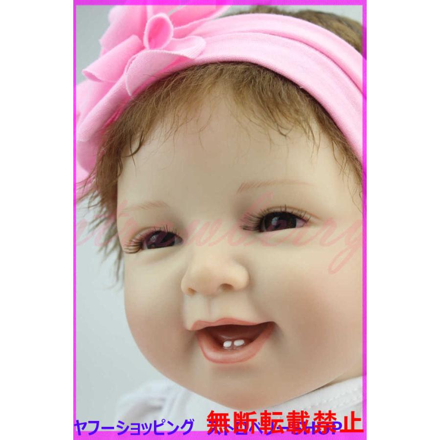 にっこり笑顔 女の子 赤ちゃん 人形 リボーンドール かわいい衣装付き 55センチ リアル 抱き人形 半額 Asociacionaepi Es