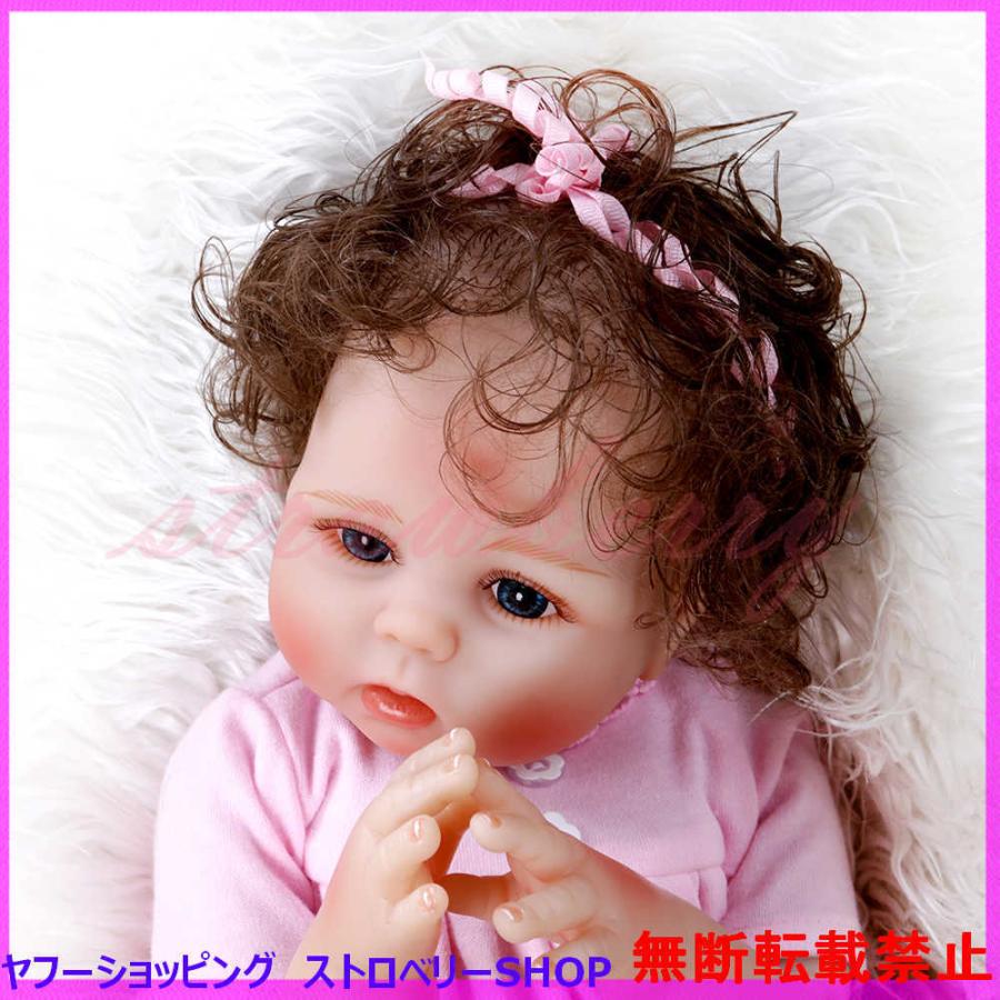 リボーンドール 人形 赤ちゃん シリコーン 目2色あり 女の子 Reborn