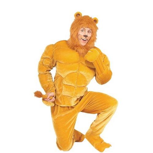 マッスル 大人用 きぐるみ コスチューム きぐるみ キャラクター 衣装 ライオン パジャマ ライオン コスチューム 着ぐるみ