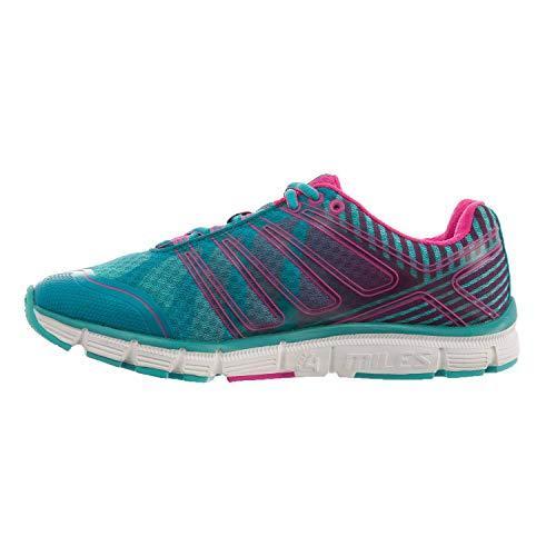 種類豊富な品揃え Fabric Ankle-High White Blue/Pink Miles Women's [Salming] Running 10 - Shoe その他のコスプレ衣装