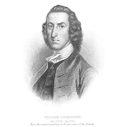 激安先着 William Livingston N(1723-1790) アメリカ弁護士と革命的な政治家エッチング 1888 by Albert Rosenth その他インテリア雑貨、小物