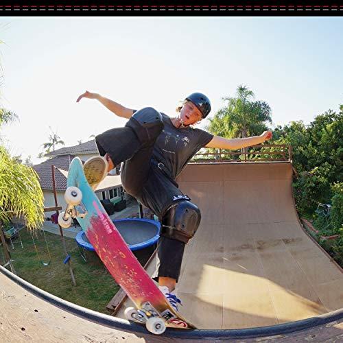 Triple Eight 187 Killer Pads - Slim Knee Pad (Rainbow， Small) Triple Eight Killer Pads Slim Knee Pad Rainbow， Small