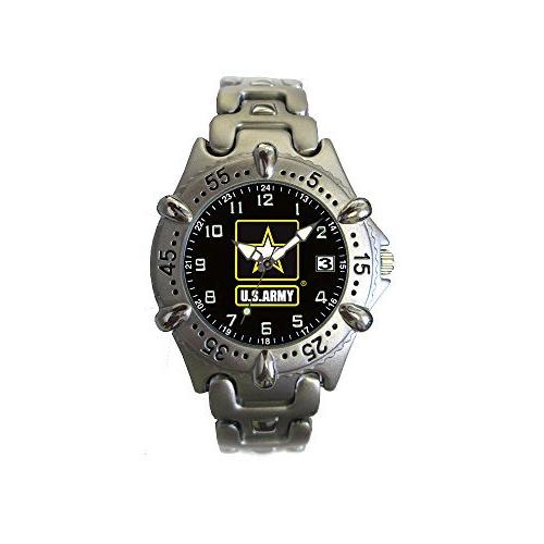 40mmブラックフェイスとメタルバンドのアクアフォースアーミーフロンティアウォッチ 40mmブラックフェイスとメタルバンドのアクアフォースアーミーフロンティアウォッチ