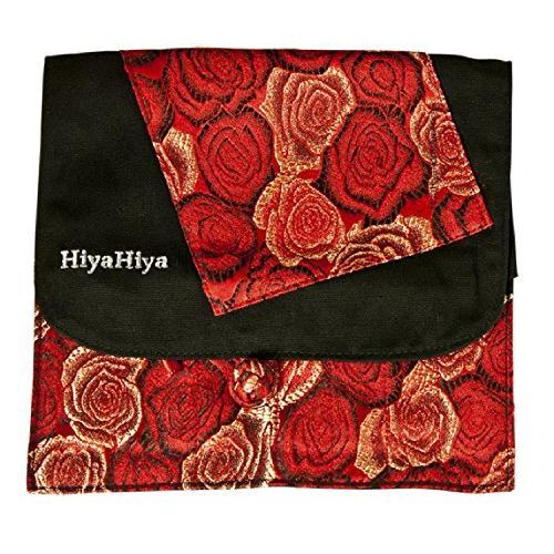 魅力的な価格 HiyaHiya交換可能ニットまたはかぎ針編みニードルケース(レッド&ブラック) その他手芸、ハンドクラフト用品