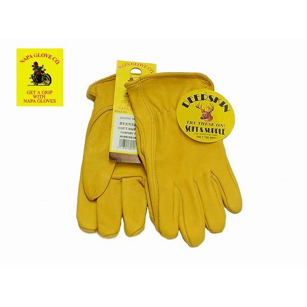 NAPA GLOVE ナパグローブ 裏地無し 800SP GOLD DEERSKIN DRIVER ゴールド ディアスキン ドライバー グローブ　鹿革手袋 22018　爆買 | 