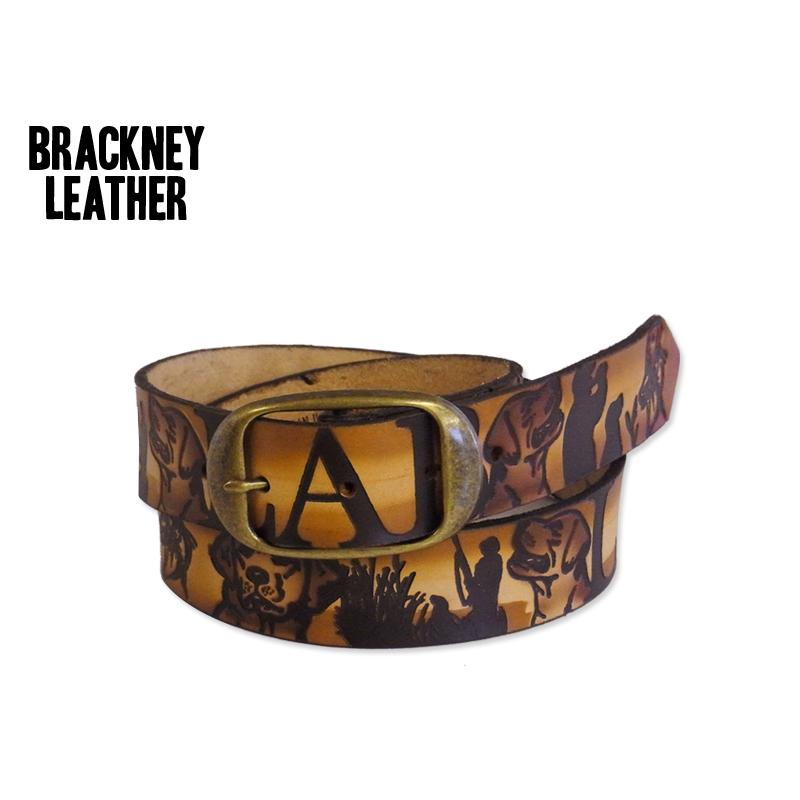 BRACKNEY LEATHER WORKS【ブラックニーレザーワークス】LEATHER PLAIN BELTS LABRADOL レザー ベルト ラブラドール NO,33 13667　21028　23042 | 