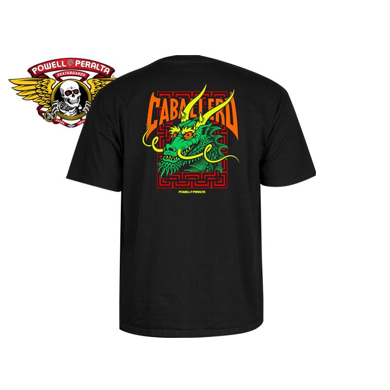 【オフィシャル】POWELL PERALTA キャバレロ ドラゴン Tシャツ POWELL PERALTA【パウエル・ペラルタ】Caballero Street Dragon T