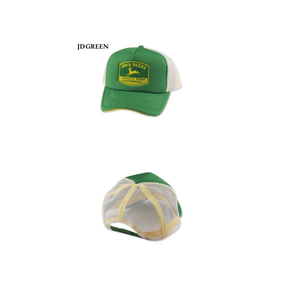 JOHN DEERE【ジョンディア】MESH BACK FOAM TRUCKER JD GREEN ロゴ