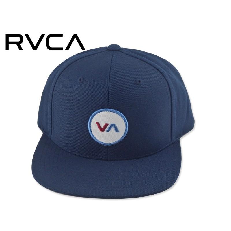 RVCA【ルーカ】VA PATCH SNAPBACK NAVY パッチ スナップバック