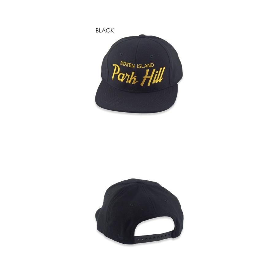 HOOD HAT【フードハット】STATEN ISLAND PARK HILL SNAPBACK BLACK