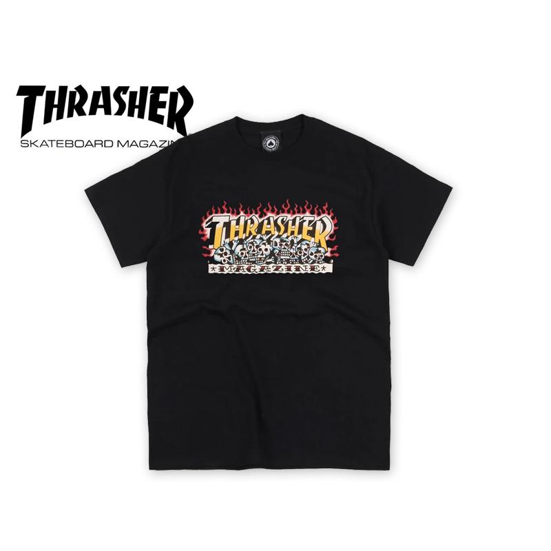 THRASHER（スラッシャー） THRASHER【スラッシャー】KRAK SKULLS T