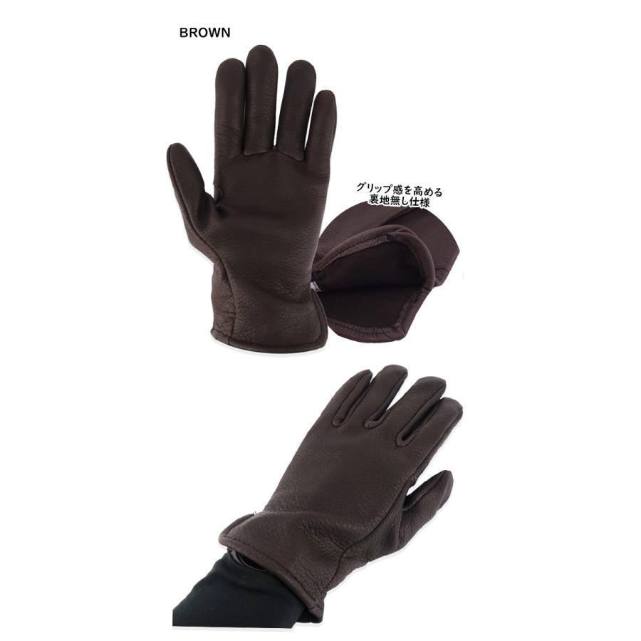 SULLIVAN GLOVE【サリバングローブ】DEER SKIN GLOVE BROWN ディアスキン グローブ ブラウン 20060 21251 [鹿革 手袋] |  | 01