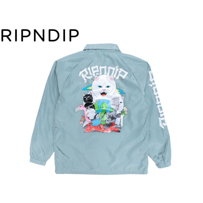 RIPNDIP【リップンディップ】Runaway Coaches Jacket Pine コーチ  