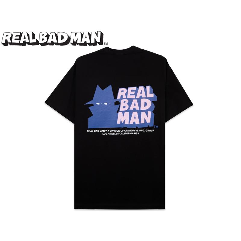 REAL BAD MAN リアルバッドマン CLASSIC WATCH SS T-SHIRTS BLACK T 