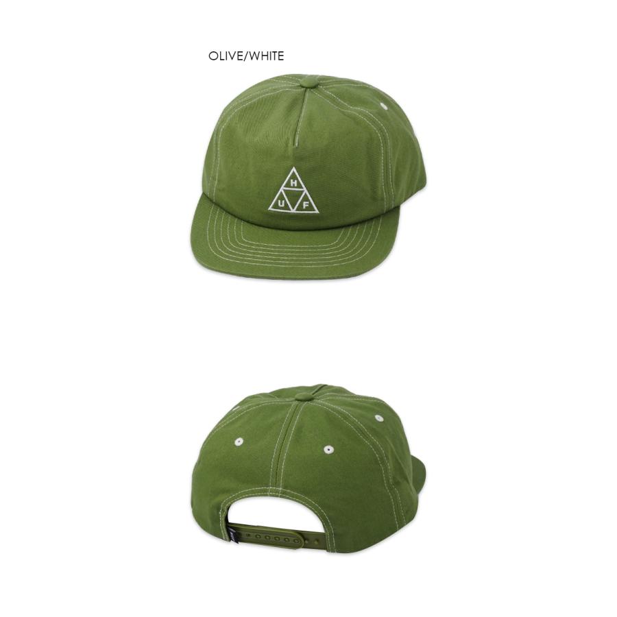 HUF（ハフ） SET TT SNAPBACK LIGHT OLIVE/WHITE キャップ ライト
