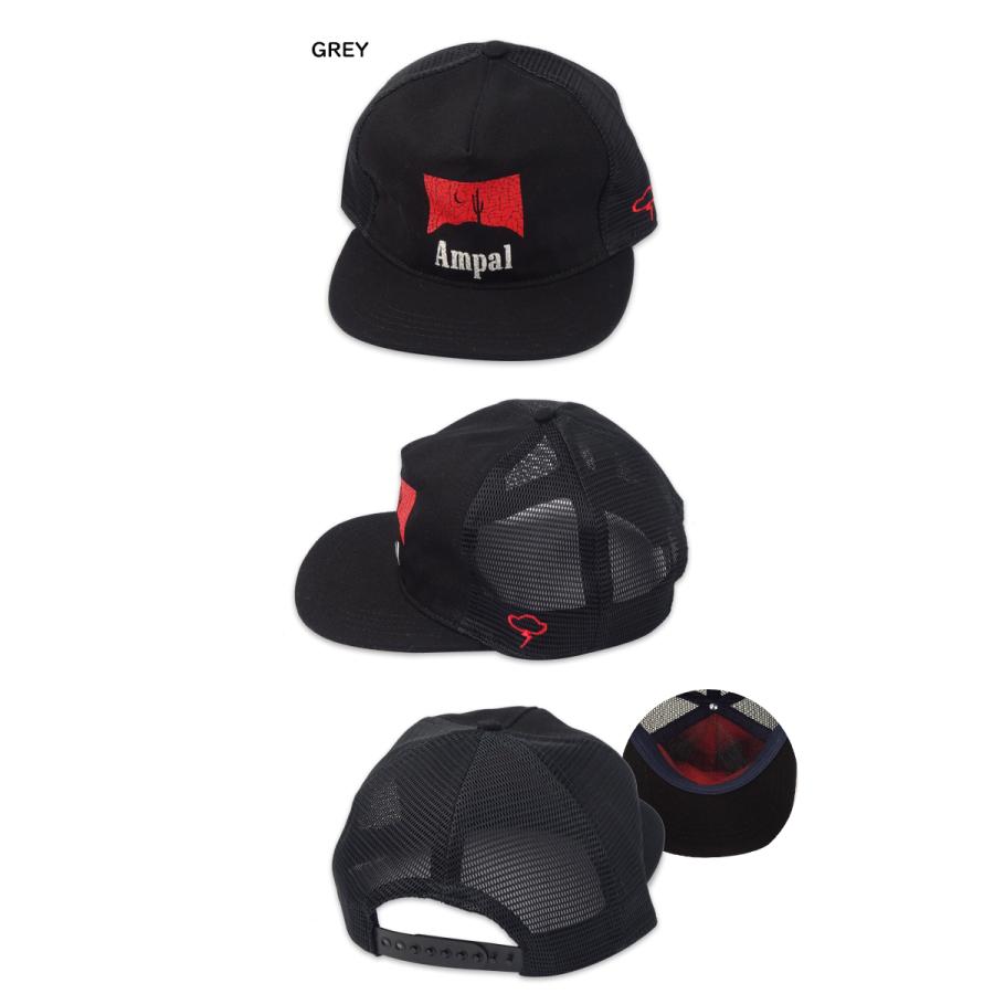 The Ampal Creative アンパルクリエイティブ Scorched Trucker Cap