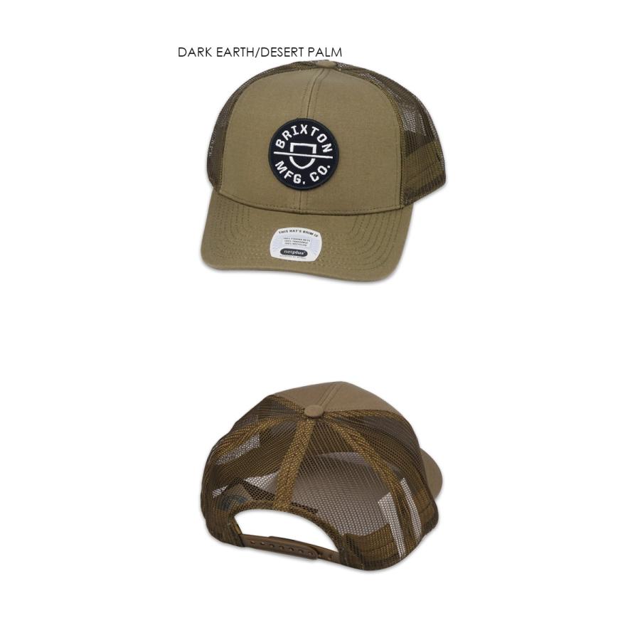 BRIXTON（ブリクストン） CREST X MP MESHCAP DARK EARTH/DESERT PALM