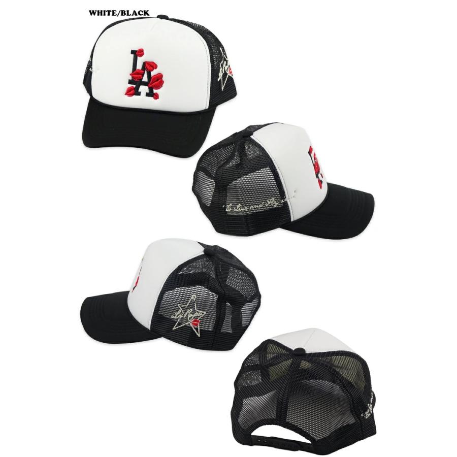 LA ROPA Life ラロパ SIGNATURE 'LA'TRUCKER HAT WHITE/BLACK