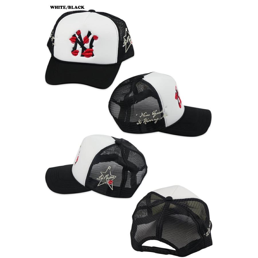 LA ROPA Life ラロパ SIGNATURE 'NY'TRUCKER HAT WHITE/BLACK