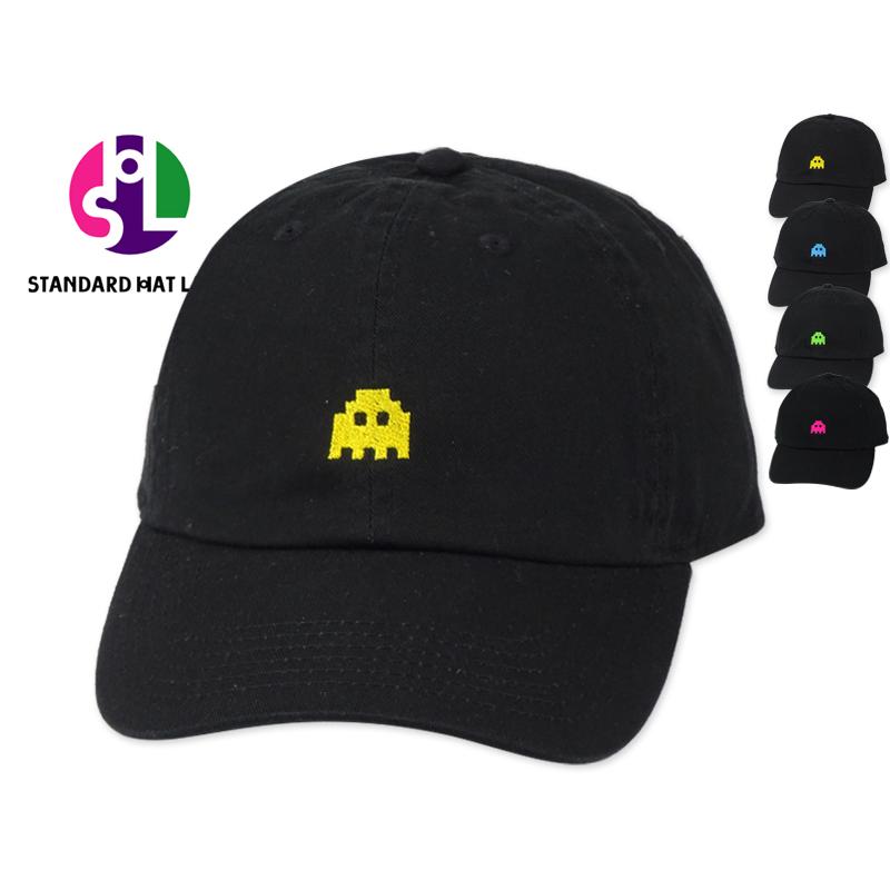 STANDARD HAT LABO スタンダードハットラボ PIXEL ALIEN A TYPE CAP BLACK ピクセル エイリアン A ...