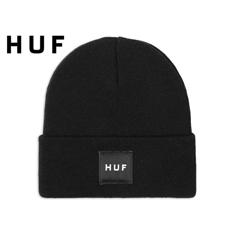 HUF（ハフ） SET BOX LOGO BEANIE BLACK セット ボックスビーニー