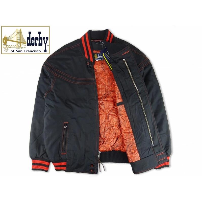DERBY OF SANFRANSCISCO ダービーオブサンフランシスコ CLASSIC JACKET BLACK WITH ORANGE ...