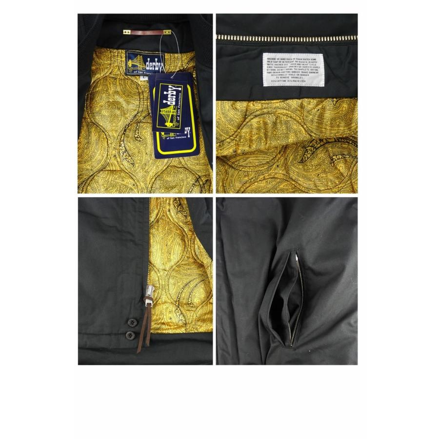 DERBY OF SANFRANSCISCO ダービーオブサンフランシスコ BLACK AND GOLD VEST ブラック アンド ゴールドベスト スタイル302 22057の画像