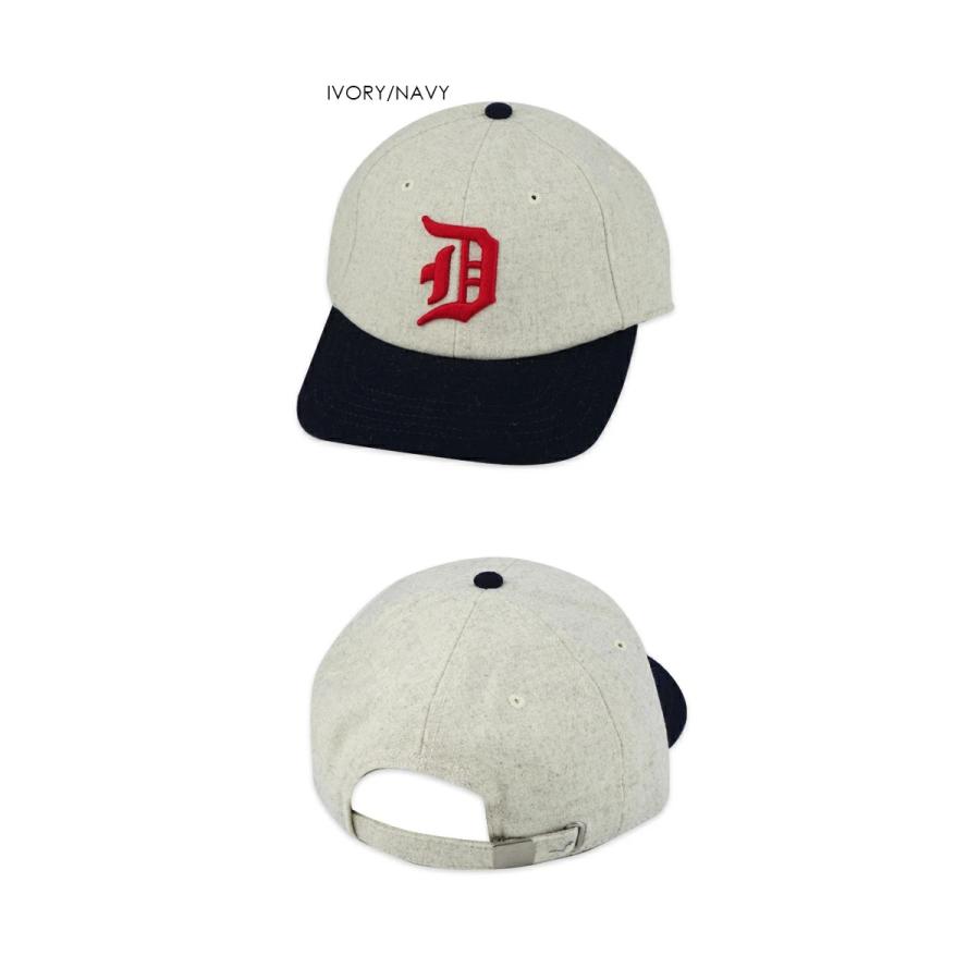 AMERICAN NEEDLE アメリカンニードル ARHCIVE LEGEND CAP-DETROIT WOLVERINES IVORY/NAVY デトロイト・ウルバリンズ キャップ アイボリー/ネイビー 22121　爆買 |  | 01