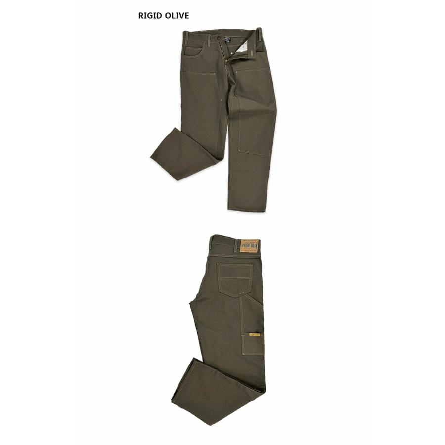 PRISON BLUES（プリズンブルース） MENS DOUBLE KNEE WORK JEANS RIGID