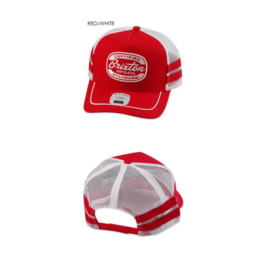BRIXTON（ブリクストン） COPLEY NP HP TRUCKER MESHCAP RED/WHITE
