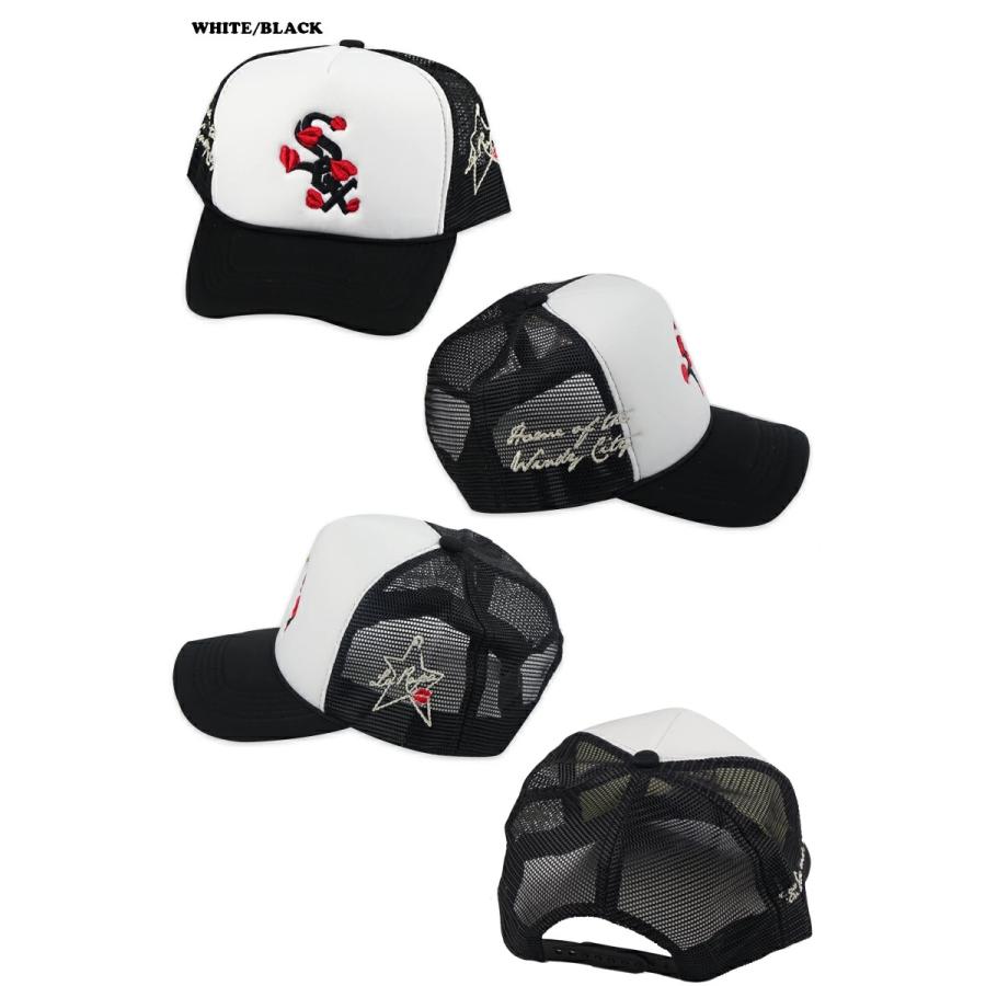 LA ROPA Life ラロパ SIGNATURE 'WS'TRUCKER HAT WHITE/BLACK