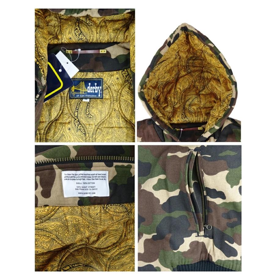 DERBY OF SANFRANSCISCO ダービーオブサンフランシスコ 300 WITH CAMO HOODIE JACKET CAMO カモフーディージャケット スタイル300 カモ 22773の画像