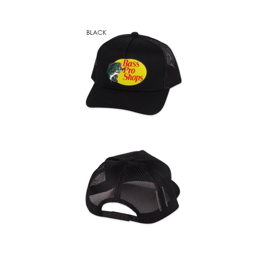 Bass Pro Shops バスプロショップス MESH TRUCKER CAP BLACK メッシュ