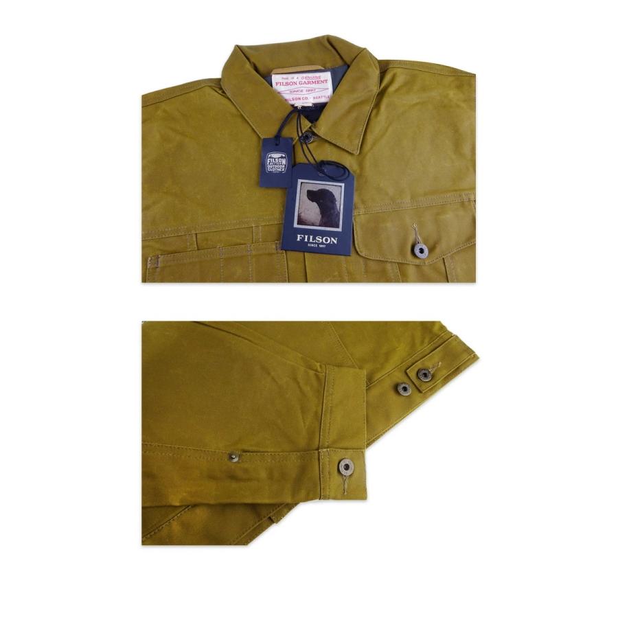 FILSON フィルソン SHORT LINED CRUISER JACKET DARK TAN ショート ラインド クルーザージャケット ダークタン 22926の画像