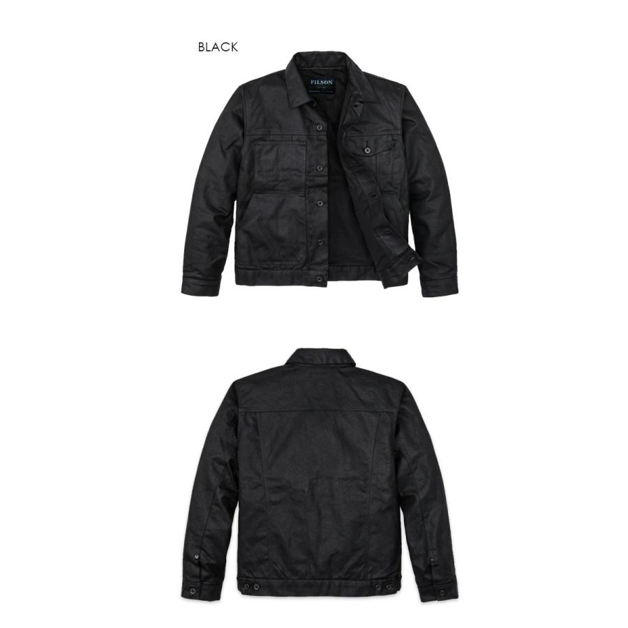 FILSON フィルソン SHORT LINED CRUISER JACKET BLACK ショート ラインド クルーザージャケット ブラック 22926の画像
