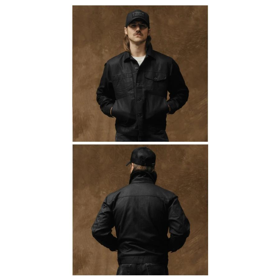 FILSON フィルソン SHORT LINED CRUISER JACKET BLACK ショート ラインド クルーザージャケット ブラック 22926の画像